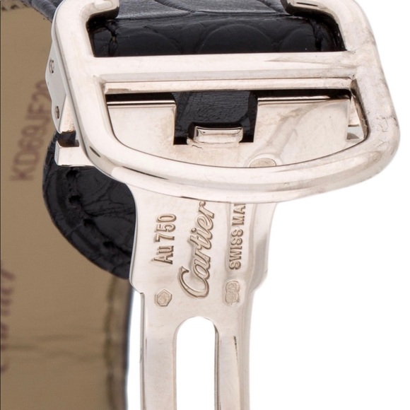 LOUIS CARTIER TANK SKELETON 18k white gold watch. - Picture 8 of 8